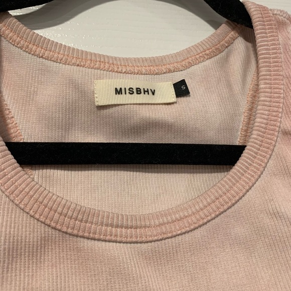 MISBHV Ribbed Crop Tank Top - Picture 3 of 3